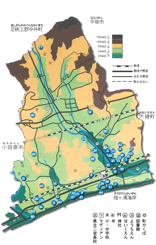 ゆかりの人物地図画像